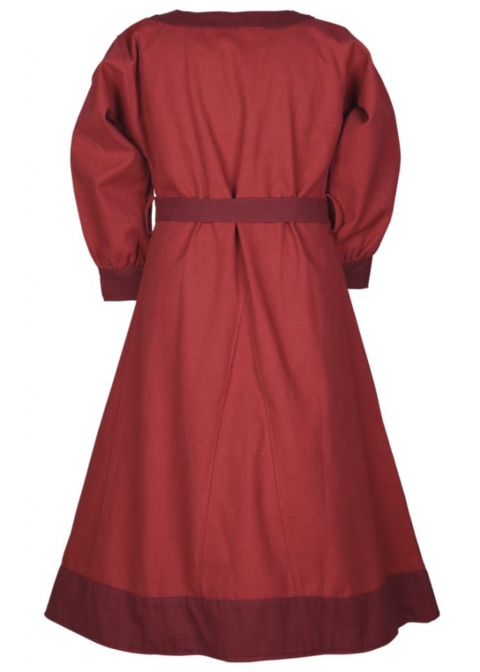 Viking dress for children red/wine red 164 5