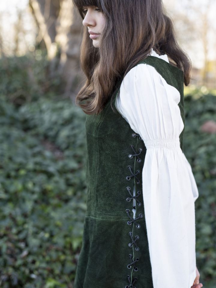 Green suede tunic 5