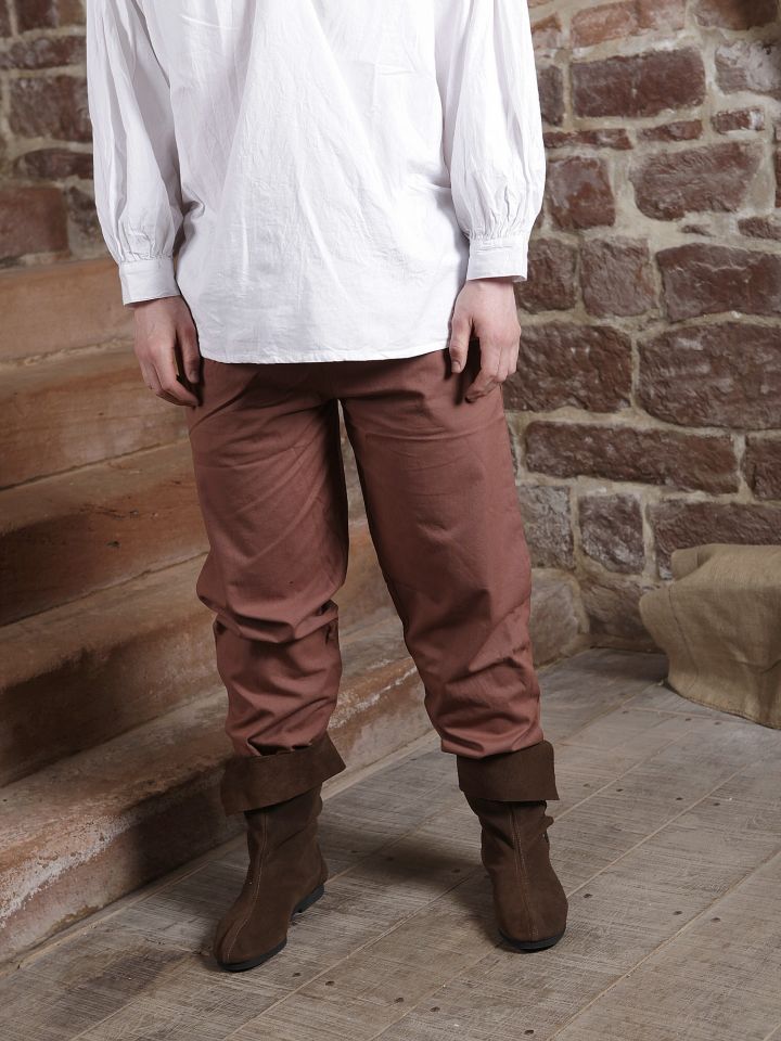 Medieval trousers tobacco colored 5