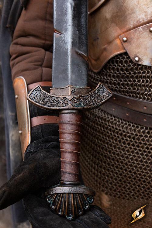 Battleworn Viking sword 100 cm - LARP 5