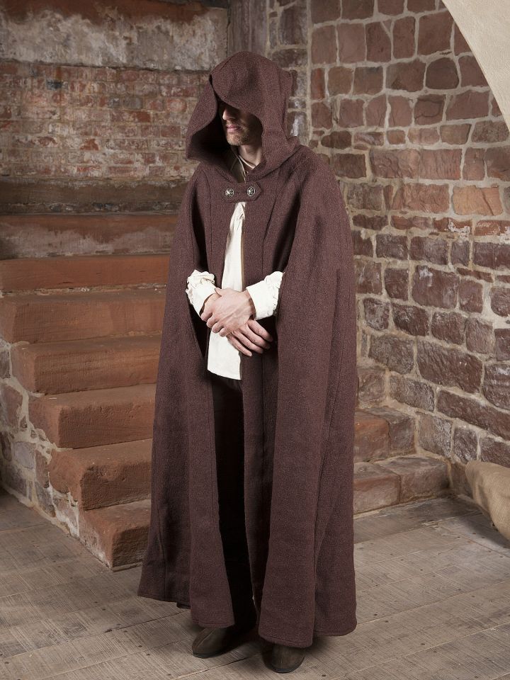 Walkloden cape in brown 5