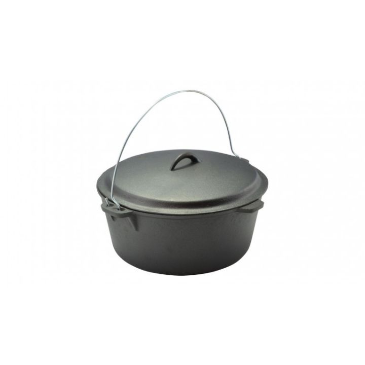 Cast iron pot with handle 5