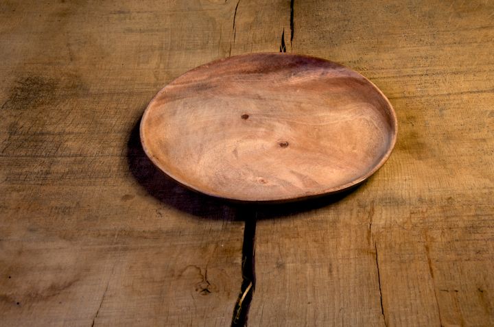 Wooden plate set 4 pieces 5