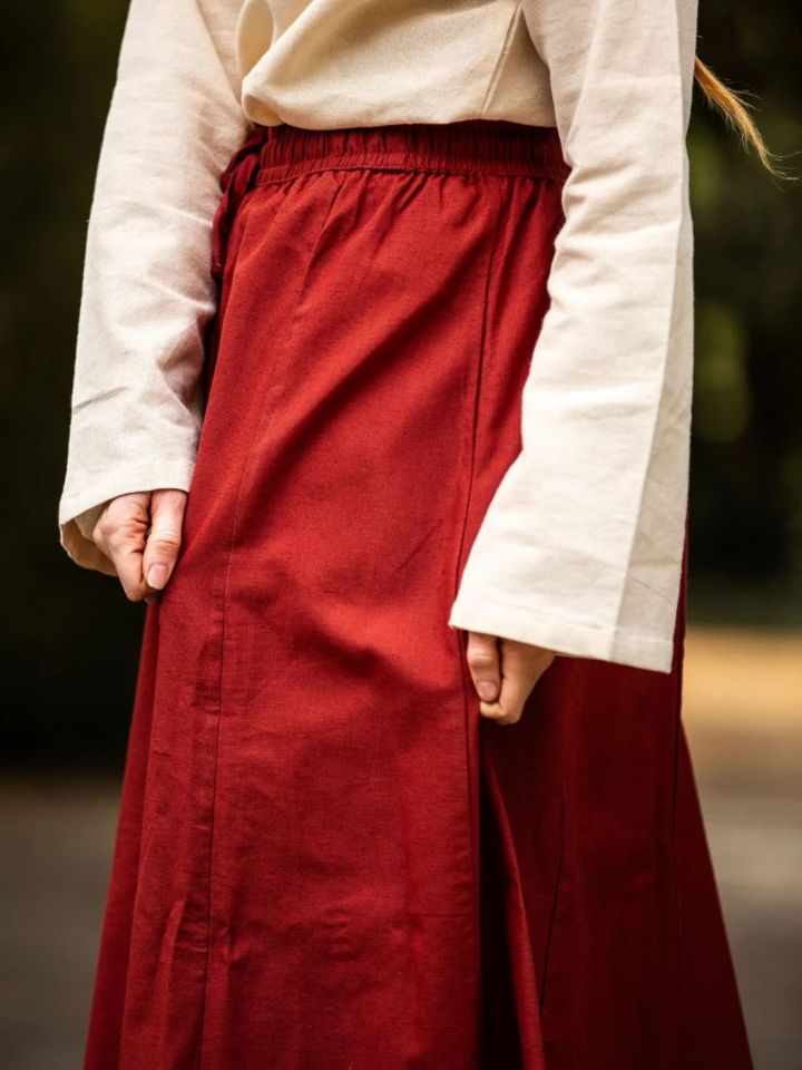 Skirt for the Middle Ages red L/XL 5