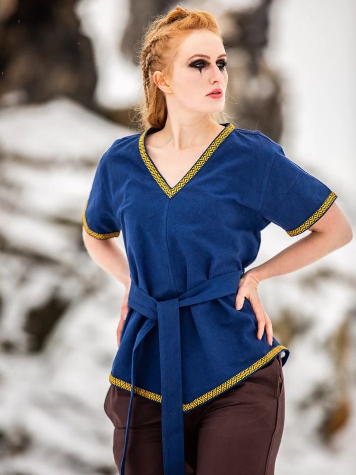 Viking tunic Matilda blue XXL 5