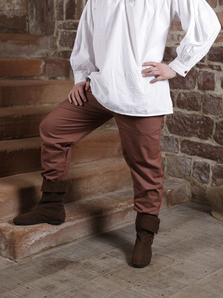 Medieval trousers tobacco colored 6