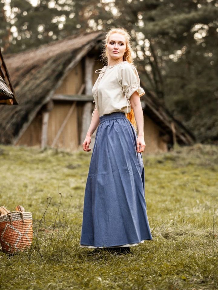 Medieval skirt Elise blue-nature S/M 6