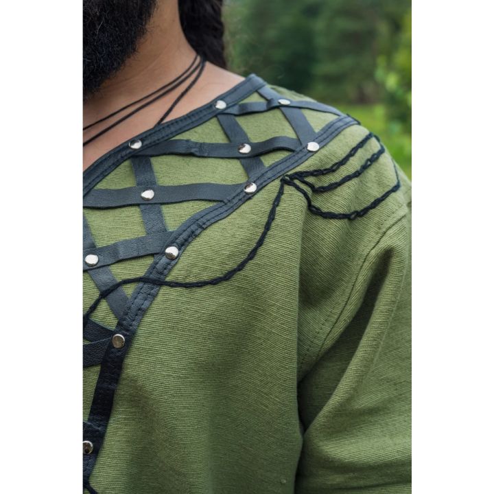 Viking tunic Erik green 6