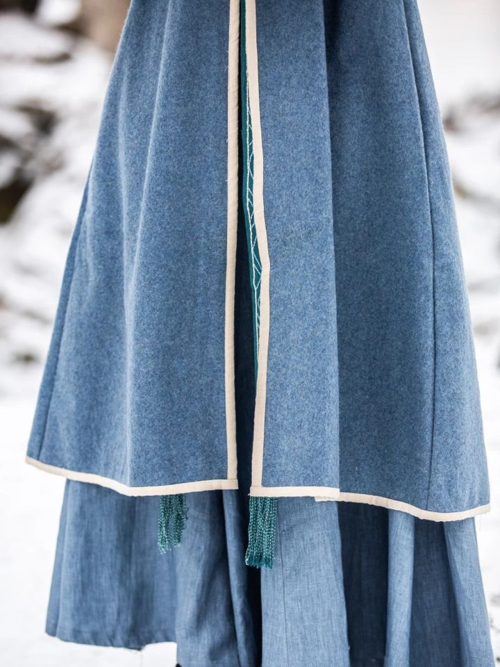 Viking Birka coat Skadi dove blue M 6