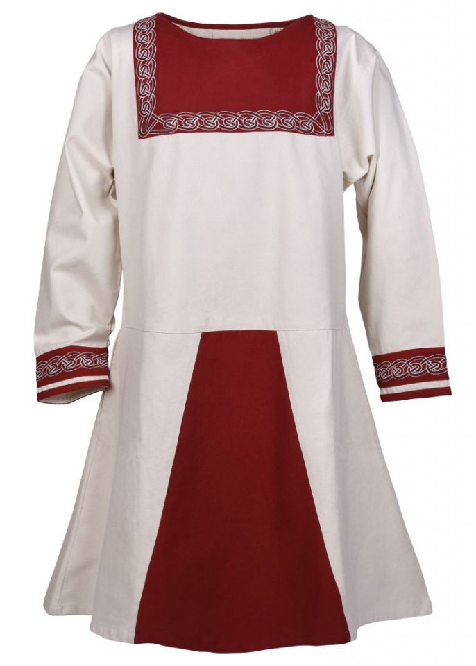 Viking tunic with embroidery nature 7