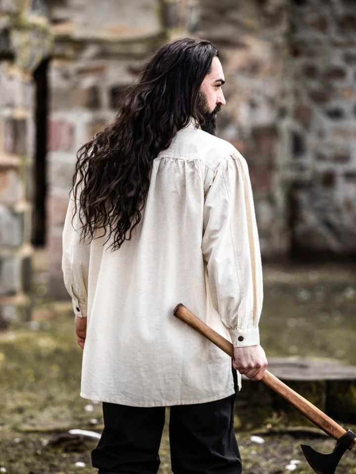 Long medieval shirt Ulrich natural 7