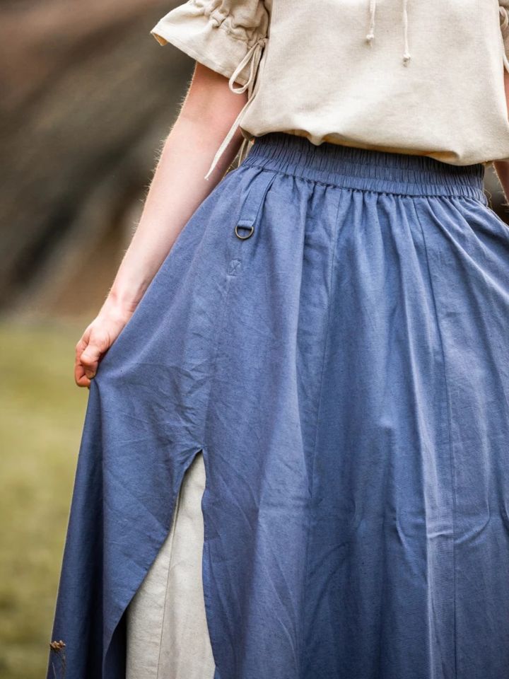 Medieval skirt Elise blue-nature S/M 7