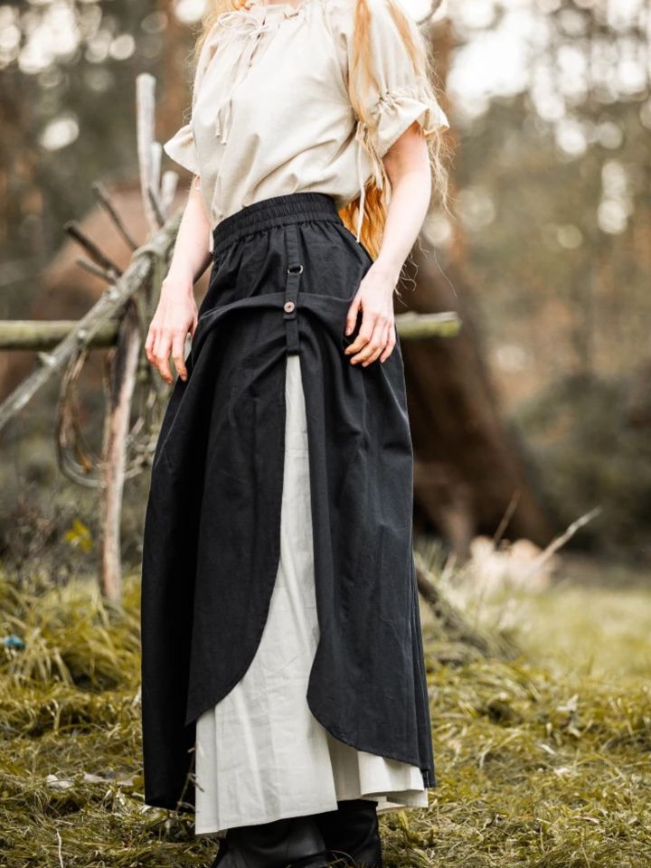 Medieval skirt Elise black-nature L/XL 7