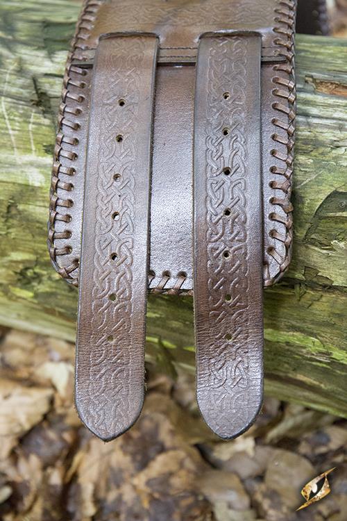 Barbarian belt brown 8