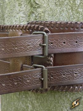 Barbarian belt brown