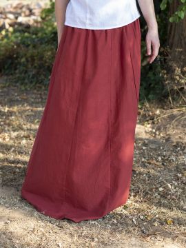 Skirt for the Middle Ages red XXXL