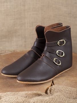 Medieval shoe Ullrich dark brown