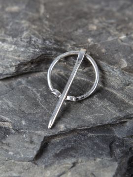 Small silver brooch