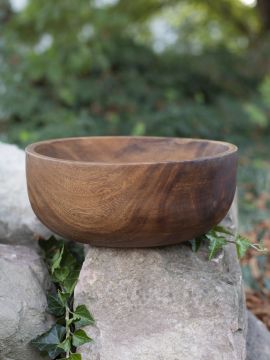 Acacia wood bowl 30 cm