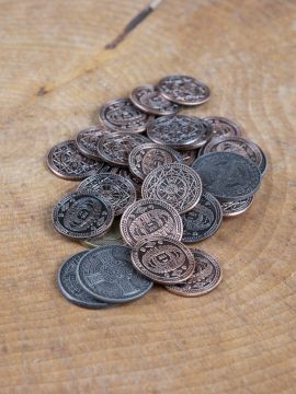 LARP Coins Earth without leather pouch