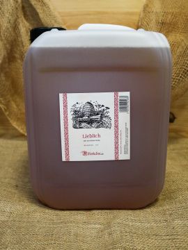 Mead sweet in a 10 liter canister